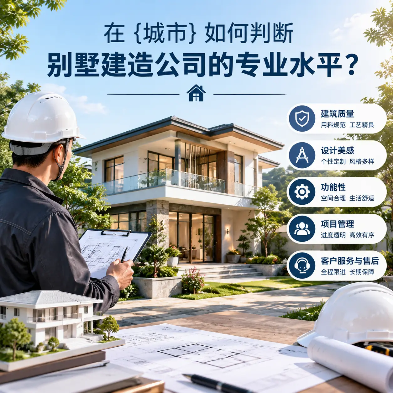 在 金沙 如何判断别墅建造公司的专业水平?