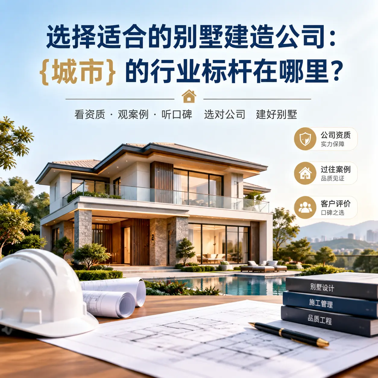 选择适合的别墅建造公司: 金沙 的行业标杆在哪里?