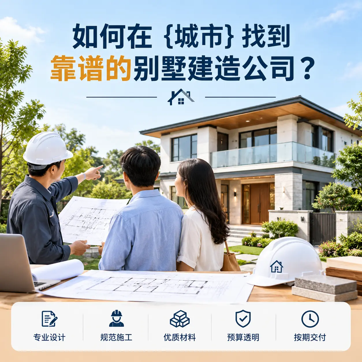 如何在 金沙 找到靠谱的别墅建造公司?