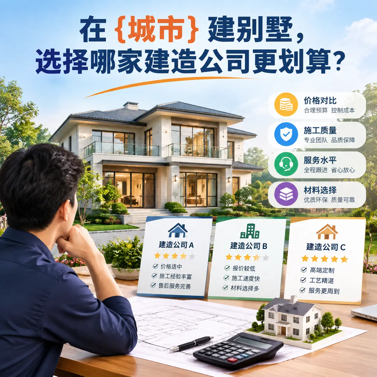 在 金沙 建别墅，选择哪家建造公司更划算？