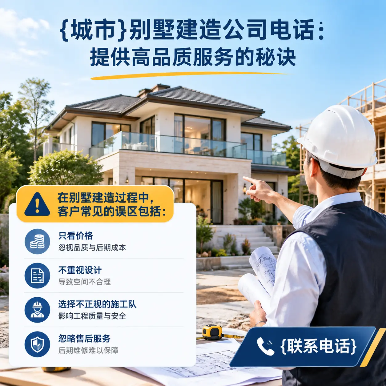 金沙别墅建造公司电话：提供高品质服务的秘诀
