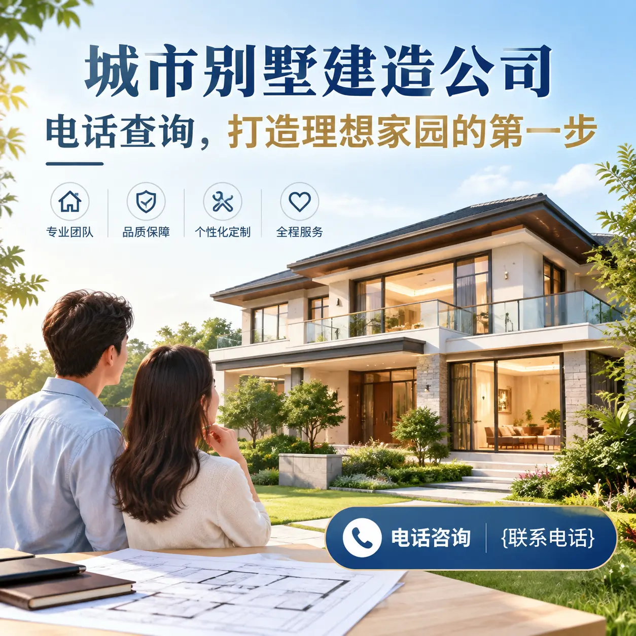 金沙别墅建造公司电话查询，打造理想家园的第一步