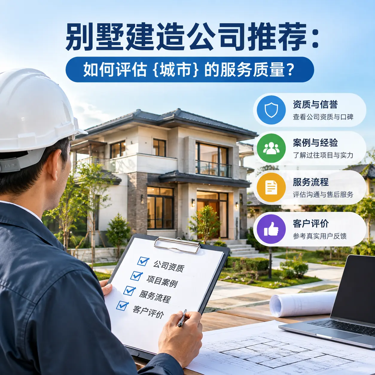 别墅建造公司推荐:如何评估 金沙 的服务质量?