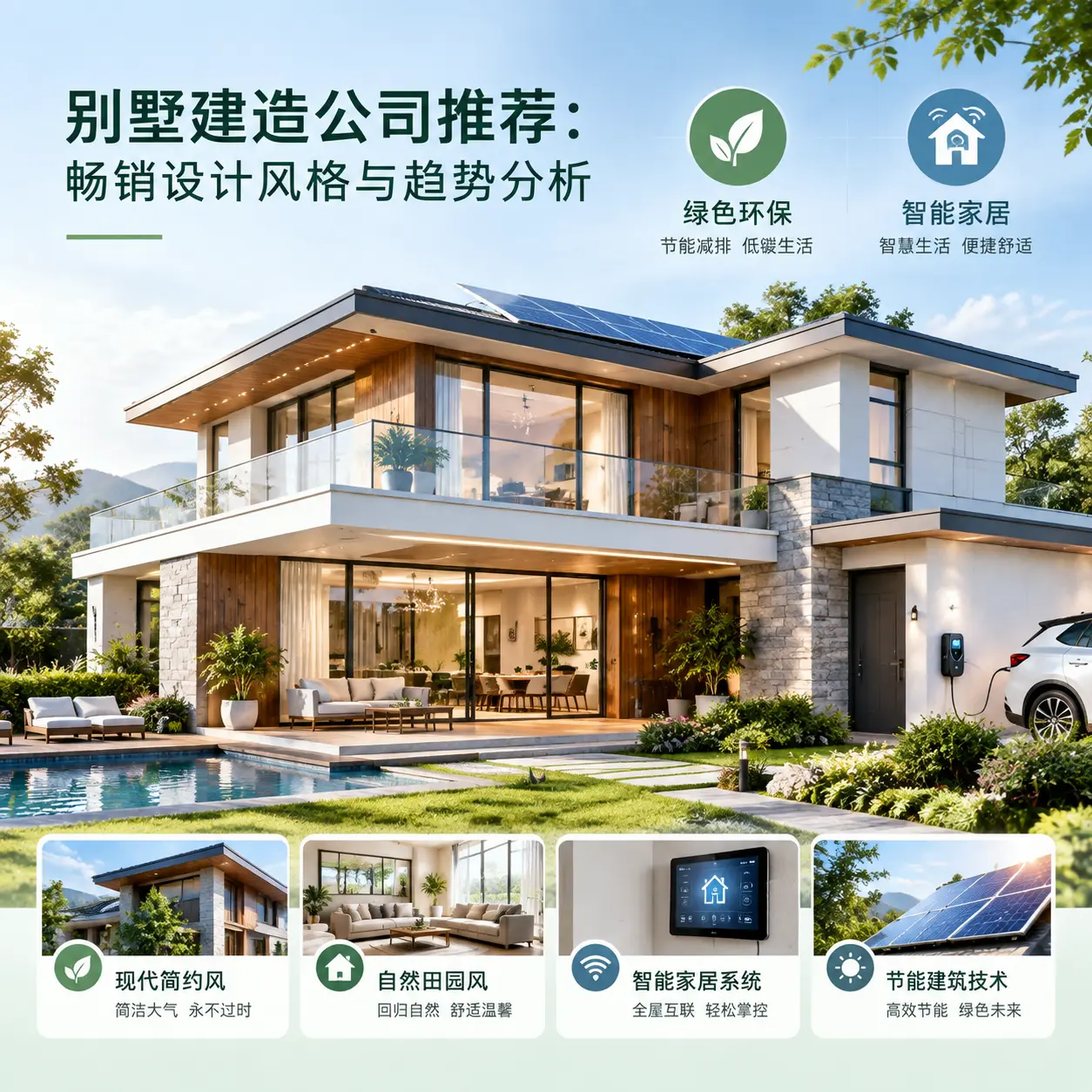 别墅建造公司推荐: 金沙 畅销设计风格与趋势分析