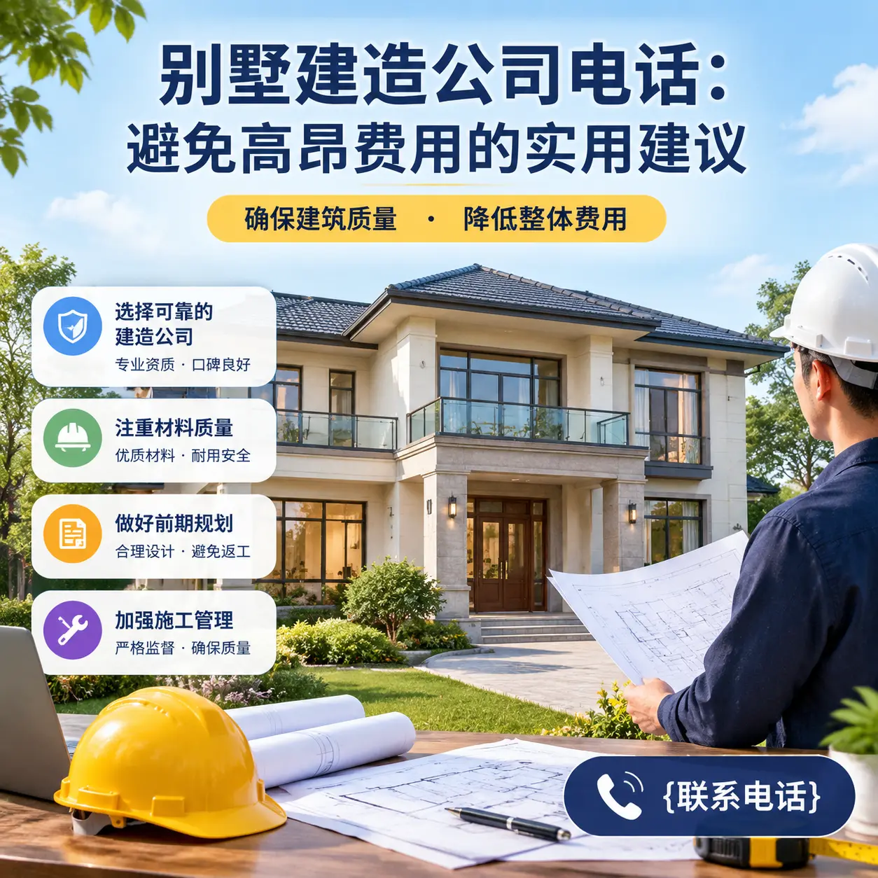 金沙别墅建造公司电话:避免高昂费用的实用建议