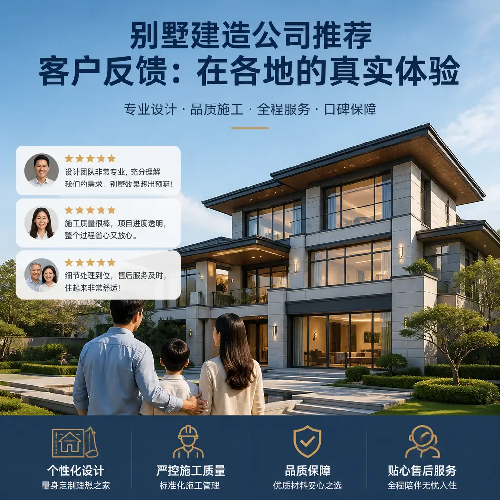 别墅建造公司推荐的客户反馈：在 金沙 的真实体验
