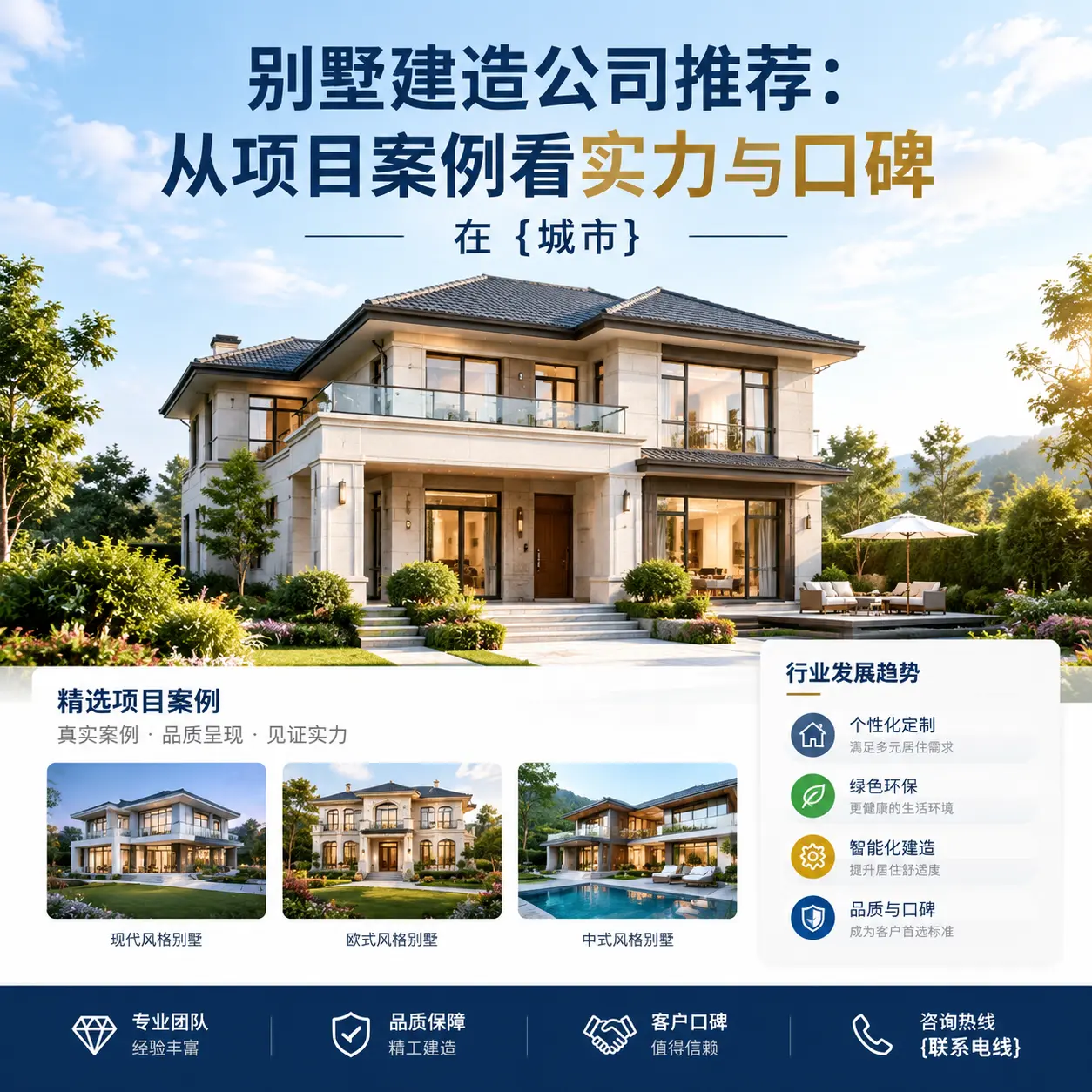 别墅建造公司推荐:从项目案例看实力与口碑在 金沙